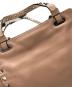 中古・古着 VALENTINO (ヴァレンティノ) ロックスタッズ2WAYバッグ ベージュ：10000円