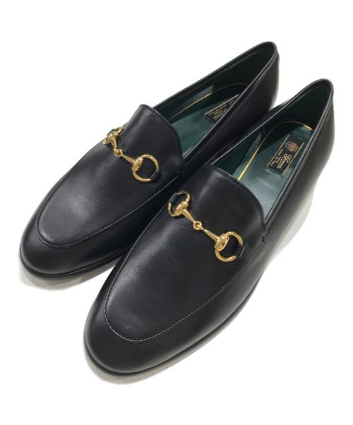 GUCCI（グッチ）GUCCI (グッチ) ホースビットローファー ブラック サイズ:36の古着・服飾アイテム