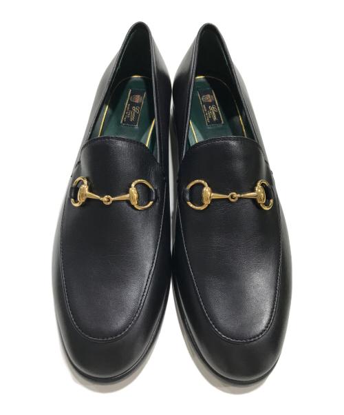 GUCCI（グッチ）GUCCI (グッチ) ホースビットローファー ブラック サイズ:36の古着・服飾アイテム