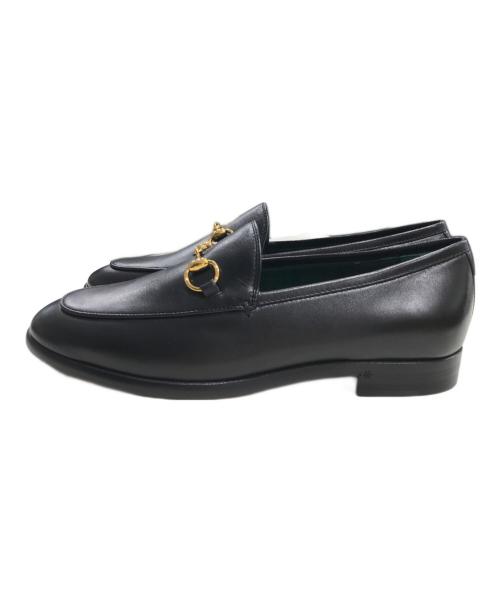 GUCCI（グッチ）GUCCI (グッチ) ホースビットローファー ブラック サイズ:36の古着・服飾アイテム
