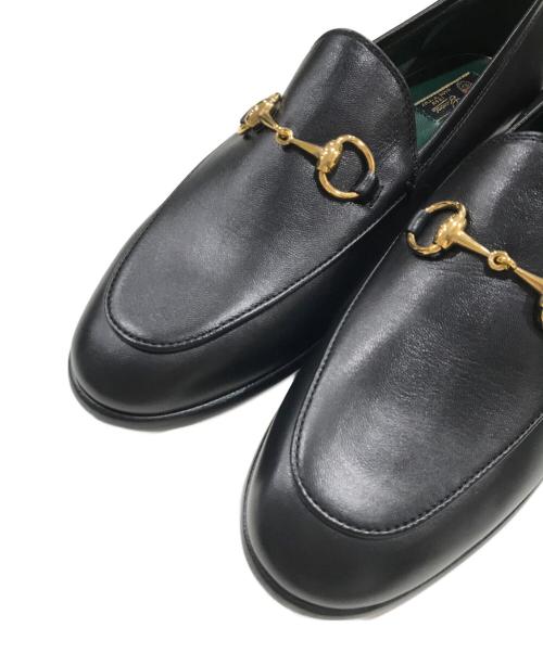 GUCCI（グッチ）GUCCI (グッチ) ホースビットローファー ブラック サイズ:36の古着・服飾アイテム