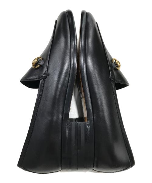 GUCCI（グッチ）GUCCI (グッチ) ホースビットローファー ブラック サイズ:36の古着・服飾アイテム