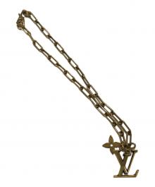 LOUIS VUITTON（ルイ ヴィトン）の古着「コリエ LVフラワーネックレス」｜ゴールド