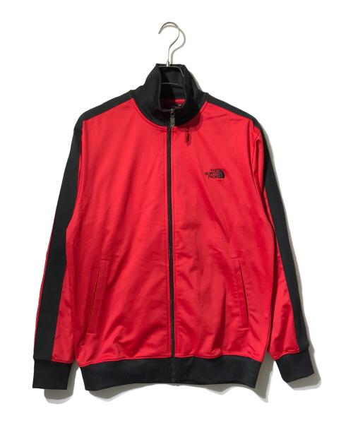 THE NORTH FACE（ザ ノース フェイス）THE NORTH FACE (ザ ノース フェイス)  The Track Jacket/トラックジャケット/ジャージ レッド サイズ:Lの古着・服飾アイテム