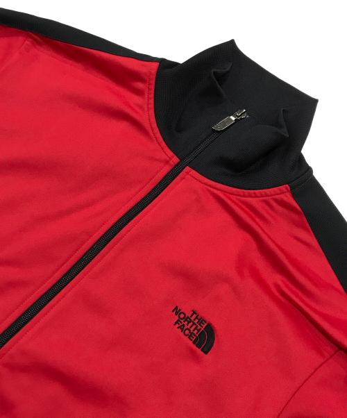 THE NORTH FACE（ザ ノース フェイス）THE NORTH FACE (ザ ノース フェイス)  The Track Jacket/トラックジャケット/ジャージ レッド サイズ:Lの古着・服飾アイテム