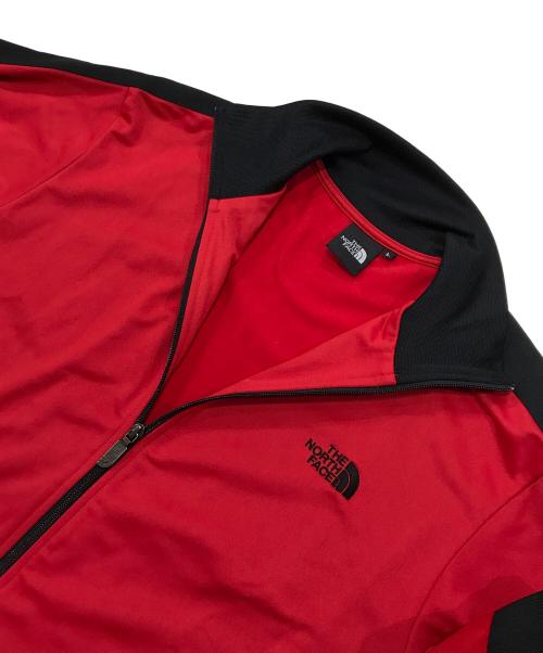 THE NORTH FACE（ザ ノース フェイス）THE NORTH FACE (ザ ノース フェイス)  The Track Jacket/トラックジャケット/ジャージ レッド サイズ:Lの古着・服飾アイテム