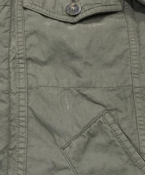 C.P COMPANY（シーピーカンパニー）C.P COMPANY (シーピーカンパニー) ナイロンミックスフーデッドジャケット カーキ サイズ:Mの古着・服飾アイテム