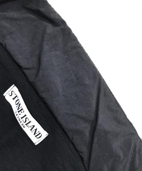 STONE ISLAND（ストーンアイランド）STONE ISLAND (ストーンアイランド) フーデッドニットジャケット ブラック サイズ:Sの古着・服飾アイテム