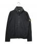 STONE ISLAND（ストーンアイランド）の古着「フーデッドニットジャケット」｜ブラック