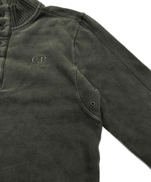 C.P COMPANY（シーピーカンパニー）C.P COMPANY (シーピーカンパニー) ヘンリーネックスウェット カーキ サイズ:Sの古着・服飾アイテム