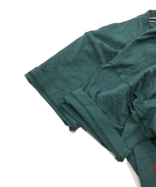 STONE ISLAND（ストーンアイランド）STONE ISLAND (ストーンアイランド) フロントロゴプリントTシャツ/半袖カットソー カーキ サイズ:Sの古着・服飾アイテム