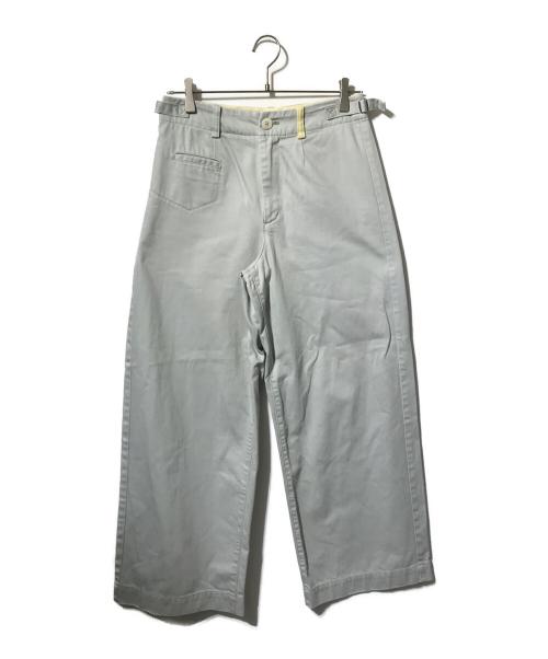 Pal'las Palace（パラスパレス）Pal'las Palace (パラスパレス) コットンワイドパンツ グレー サイズ:2の古着・服飾アイテム