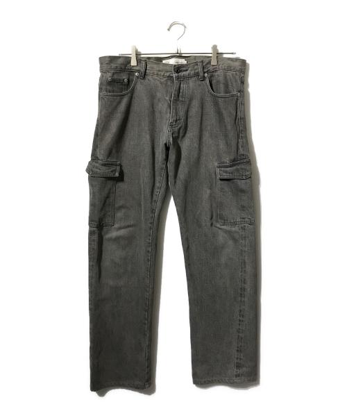 NEIGHBORHOOD（ネイバーフッド）NEIGHBORHOOD (ネイバーフッド) デニムカーゴパンツ グレー サイズ:Lの古着・服飾アイテム