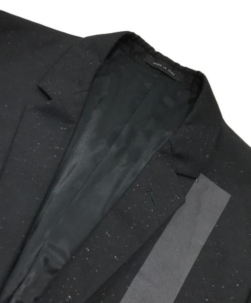 EMPORIO ARMANI（エンポリオ アルマーニ）EMPORIO ARMANI (エンポリオ アルマーニ) バイカラー ジャケット ブラック サイズ:48の古着・服飾アイテム