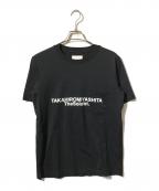 TAKAHIROMIYASHITA TheSoloIst.タカヒロミヤシタ ザソロイスト）の古着「ロゴプリントTシャツ/半袖カットソー」｜ブラック