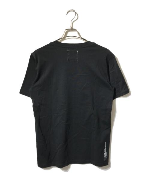 TAKAHIROMIYASHITA TheSoloIst.（タカヒロミヤシタ ザソロイスト）TAKAHIROMIYASHITA TheSoloIst. (タカヒロミヤシタ ザソロイスト) ロゴプリントTシャツ/半袖カットソー ブラック サイズ:44の古着・服飾アイテム