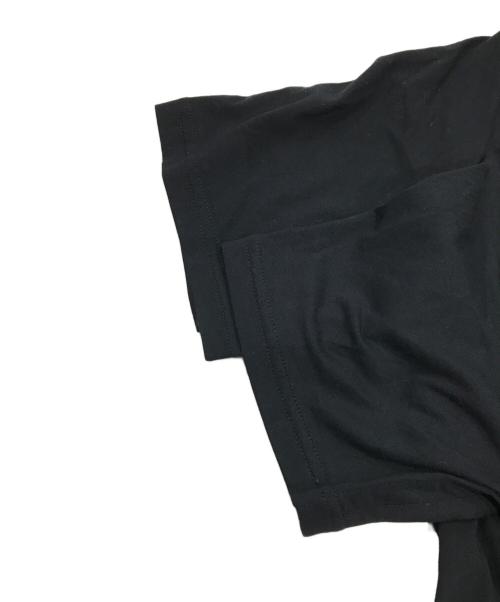 TAKAHIROMIYASHITA TheSoloIst.（タカヒロミヤシタ ザソロイスト）TAKAHIROMIYASHITA TheSoloIst. (タカヒロミヤシタ ザソロイスト) ロゴプリントTシャツ/半袖カットソー ブラック サイズ:44の古着・服飾アイテム