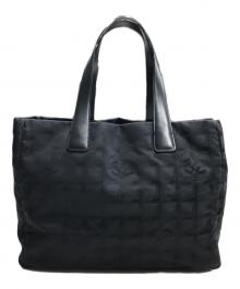 CHANEL（シャネル）の古着「ニュートラベルライントートバッグ」｜ブラック