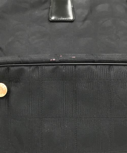 CHANEL（シャネル）CHANEL (シャネル) ニュートラベルライントートバッグ ブラックの古着・服飾アイテム