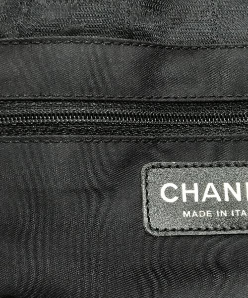 CHANEL（シャネル）CHANEL (シャネル) ニュートラベルライントートバッグ ブラックの古着・服飾アイテム