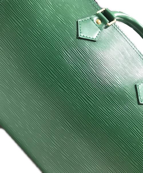 LOUIS VUITTON（ルイ ヴィトン）LOUIS VUITTON (ルイ ヴィトン) ミニボストンバッグ/ハンドバッグ グリーンの古着・服飾アイテム