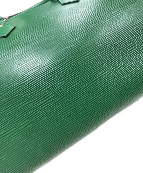 LOUIS VUITTON（ルイ ヴィトン）LOUIS VUITTON (ルイ ヴィトン) ミニボストンバッグ/ハンドバッグ グリーンの古着・服飾アイテム
