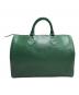 LOUIS VUITTON (ルイ ヴィトン) ミニボストンバッグ/ハンドバッグ グリーン：85000円