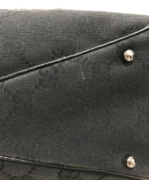 GUCCI（グッチ）GUCCI (グッチ) GGキャンバストートバッグ ブラックの古着・服飾アイテム