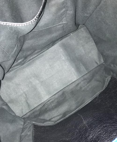 BALENCIAGA（バレンシアガ）BALENCIAGA (バレンシアガ) バザールショッパートートバッグ ブルー×ブラック×ホワイトの古着・服飾アイテム