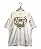 HUMAN MADEヒューマンメイド）の古着「プリントTシャツ」｜ホワイト