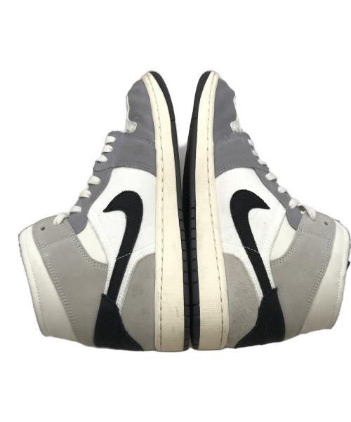 NIKE（ナイキ）NIKE (ナイキ) ハイカットスニーカー グレー×ブラック サイズ:27.0㎝の古着・服飾アイテム