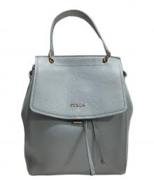 FURLA（フルラ）の古着「アニタ2WAYバッグ」｜スカイブルー