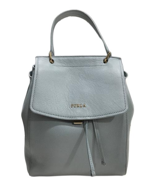 FURLA（フルラ）FURLA (フルラ) アニタ2WAYバッグ スカイブルーの古着・服飾アイテム