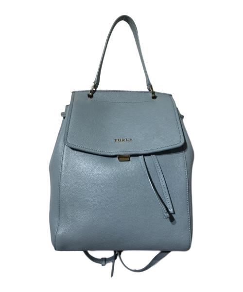 FURLA（フルラ）FURLA (フルラ) アニタ2WAYバッグ スカイブルーの古着・服飾アイテム