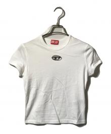 DIESEL（ディーゼル）の古着「コットン オーバルD Tシャツ」｜ホワイト