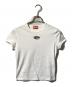 DIESEL（ディーゼル）の古着「コットン オーバルD Tシャツ」｜ホワイト