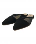 FABIO RUSCONIファビオルスコーニ）の古着「フラットサンダル」｜ブラック