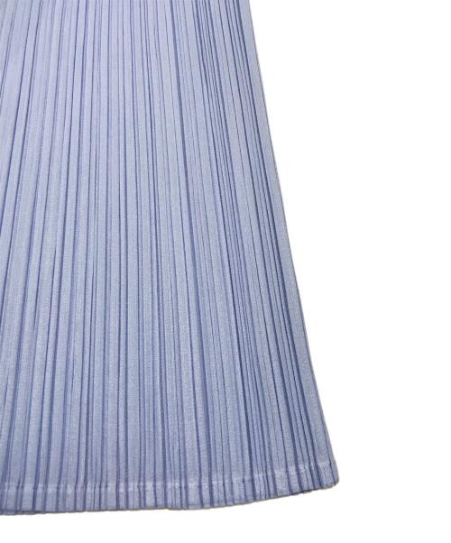 PLEATS PLEASE（プリーツプリーズ）PLEATS PLEASE (プリーツプリーズ) プリーツノースリーブワンピース ブルー サイズ:4の古着・服飾アイテム