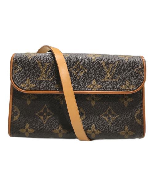 LOUIS VUITTON（ルイ ヴィトン）LOUIS VUITTON (ルイ ヴィトン) ウエストポーチ ブラウンの古着・服飾アイテム