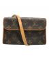 LOUIS VUITTON（ルイ ヴィトン）の古着「ウエストポーチ」｜ブラウン