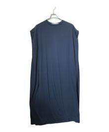 COGTHEBIGSMOKE（コグザビッグスモーク）の古着「JOHANNA DRESS/ノースリーブワンピース/オーバーサイズワンピース」｜ネイビー