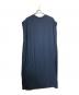 COGTHEBIGSMOKE（コグザビッグスモーク）の古着「JOHANNA DRESS/ノースリーブワンピース/オーバーサイズワンピース」｜ネイビー