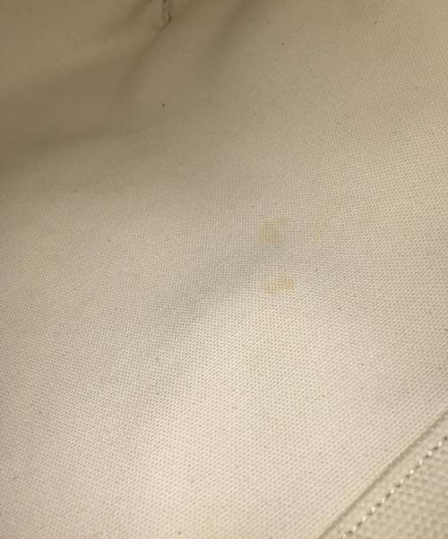 CELINE（セリーヌ）CELINE (セリーヌ) ニューホリゾンタル キャンバス×レザー トートバッグ アイボリー×ブラウン（Natural/Tan）の古着・服飾アイテム