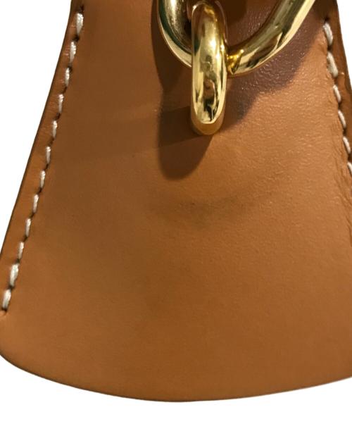CELINE（セリーヌ）CELINE (セリーヌ) ニューホリゾンタル キャンバス×レザー トートバッグ アイボリー×ブラウン（Natural/Tan）の古着・服飾アイテム