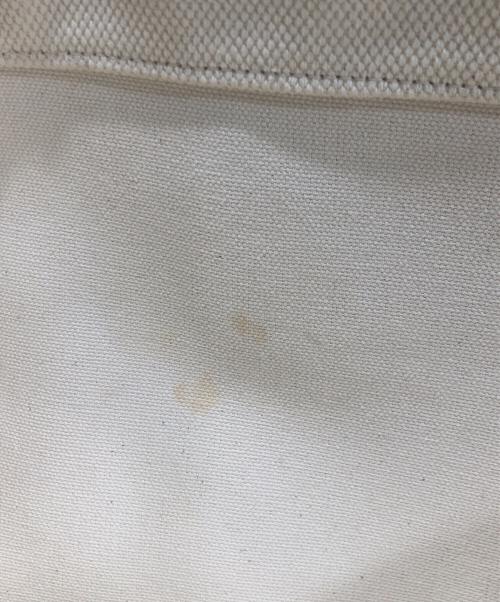CELINE（セリーヌ）CELINE (セリーヌ) ニューホリゾンタル キャンバス×レザー トートバッグ アイボリー×ブラウン（Natural/Tan）の古着・服飾アイテム