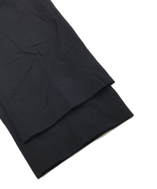ATON（エイトン）ATON (エイトン) ウールトロピカルルーズフィットパンツ ブラック サイズ:2の古着・服飾アイテム