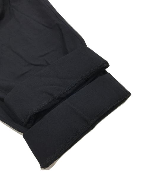 ATON（エイトン）ATON (エイトン) ウールトロピカルルーズフィットパンツ ブラック サイズ:2の古着・服飾アイテム