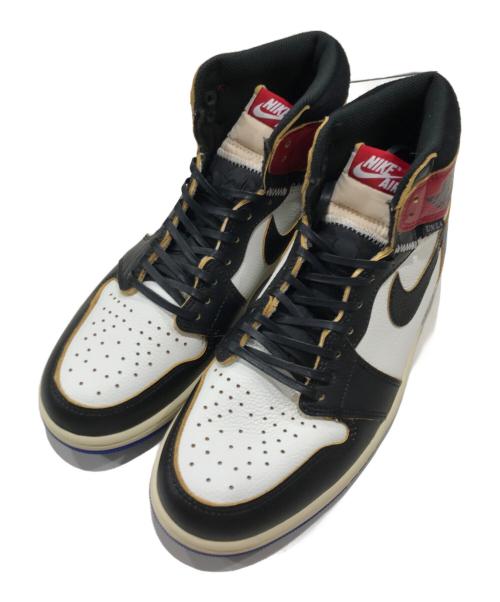 NIKE（ナイキ）NIKE (ナイキ) エアジョーダン1 ハイ OG/ハイカットスニーカー ホワイト×ブラック サイズ:US10/UK9/EUR44の古着・服飾アイテム