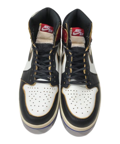 NIKE（ナイキ）NIKE (ナイキ) エアジョーダン1 ハイ OG/ハイカットスニーカー ホワイト×ブラック サイズ:US10/UK9/EUR44の古着・服飾アイテム