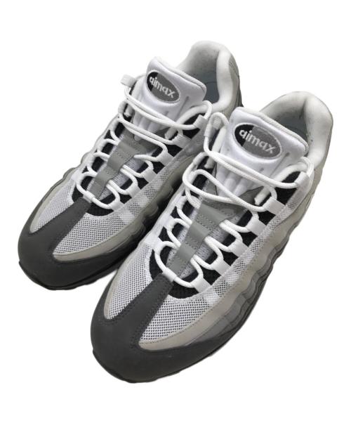 NIKE（ナイキ）NIKE (ナイキ) エア マックス 95 ビッグバブル/スニーカー グレー×ホワイト サイズ:US10.5/UK9.5/EUR44.5の古着・服飾アイテム